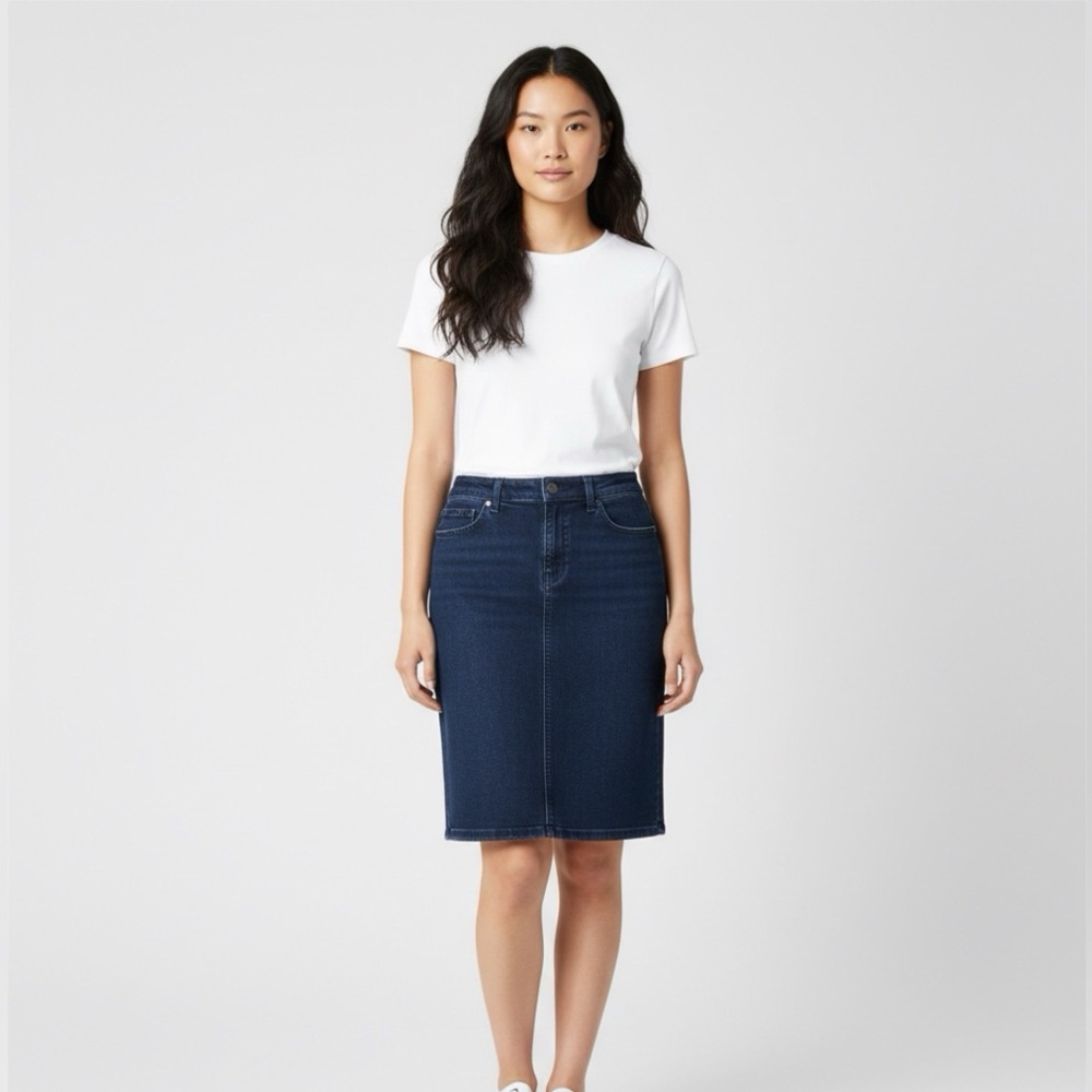 Banana Republic jean skirt size 10